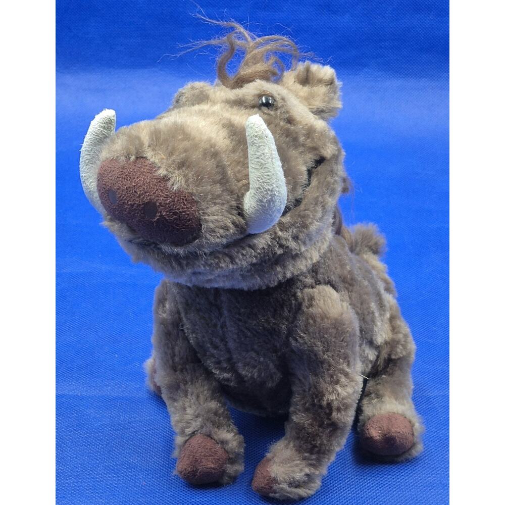 The Lion King PUMBA 9" Plush Stuffed Toy Warthog Super Cute